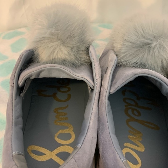 Sam Edelman Leya suede and faux fur Pom Pom 8 - Picture 5 of 7